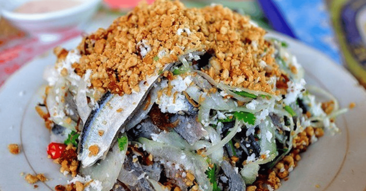 Gỏi cá trích Phú Quốc