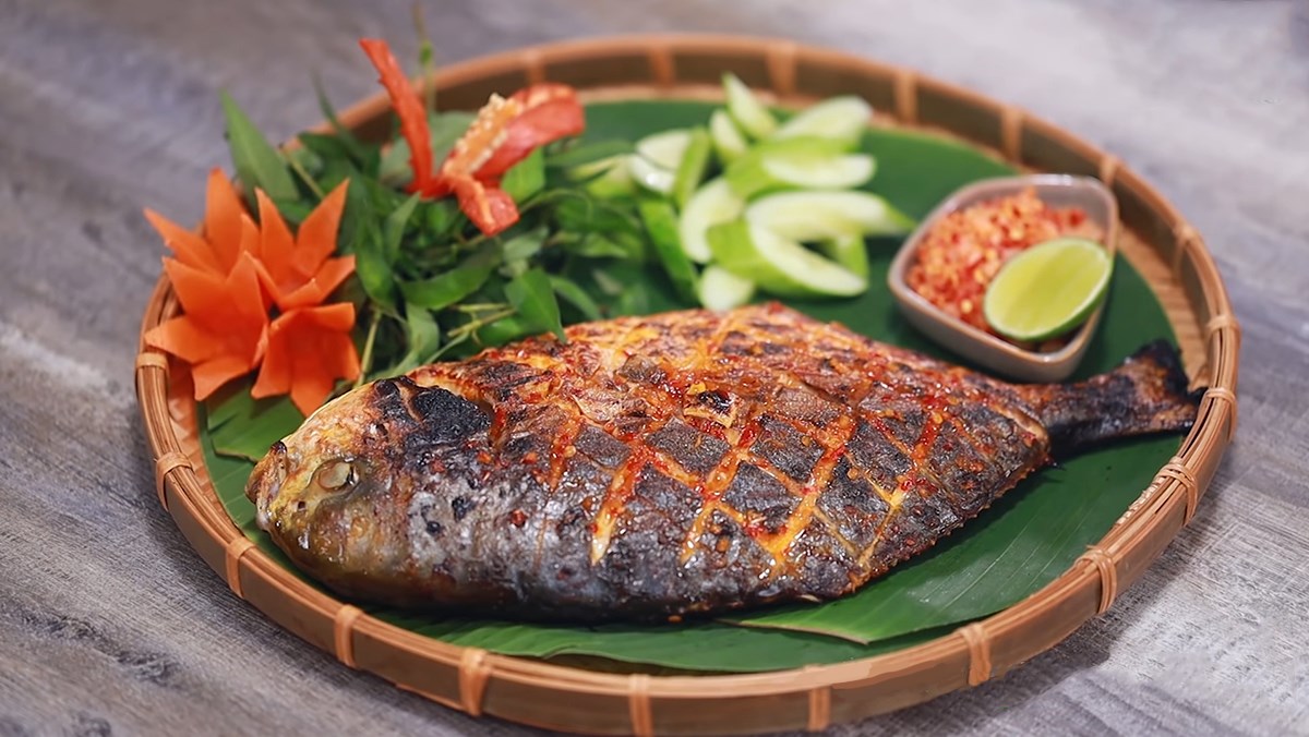 cá chim nướng